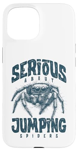 Ernsthaft mit dem Springen von Spinnen Hülle für iPhone 15 Ernsthaft mit dem Springen von Spinnen Hülle für iPhone 15 von JRRTS Jumping Spider Owner Designs