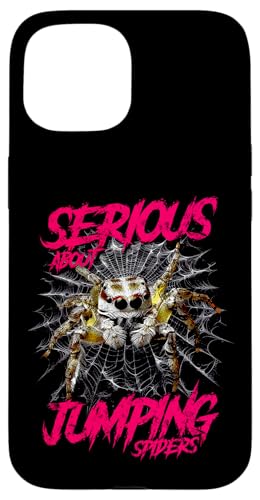 Ernsthaft mit dem Springen von Spinnen Hülle für iPhone 15 Ernsthaft mit dem Springen von Spinnen Hülle für iPhone 15 von JRRTS Jumping Spider Owner Designs