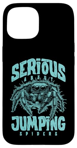 Ernsthaft mit dem Springen von Spinnen Hülle für iPhone 15 Ernsthaft mit dem Springen von Spinnen Hülle für iPhone 15 von JRRTS Jumping Spider Owner Designs