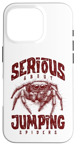 Ernsthaft mit dem Springen von Spinnen Hülle für iPhone 16 Pro Ernsthaft mit dem Springen von Spinnen Hülle für iPhone 16 Pro von JRRTS Jumping Spider Owner Designs