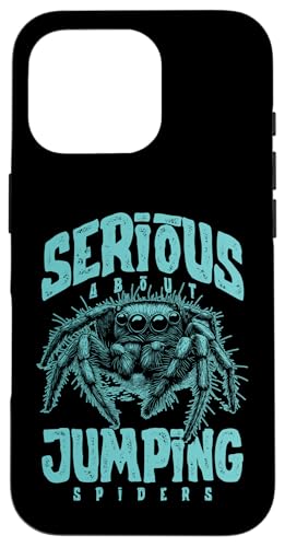 Ernsthaft mit dem Springen von Spinnen Hülle für iPhone 16 Pro Ernsthaft mit dem Springen von Spinnen Hülle für iPhone 16 Pro von JRRTS Jumping Spider Owner Designs