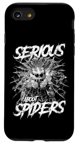Ernsthaft mit dem Springen von Spinnen Hülle für iPhone SE (2020) / 7 / 8 von JRRTS Jumping Spider Owner Designs