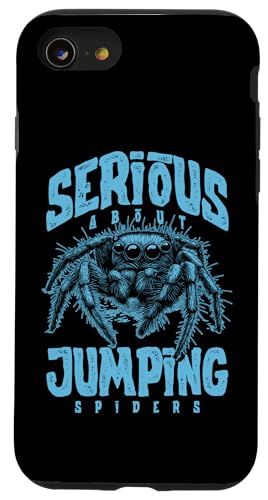 Ernsthaft mit dem Springen von Spinnen Hülle für iPhone SE (2020) / 7 / 8 von JRRTS Jumping Spider Owner Designs