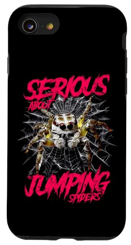 Ernsthaft mit dem Springen von Spinnen Hülle für iPhone SE (2020) / 7 / 8 von JRRTS Jumping Spider Owner Designs