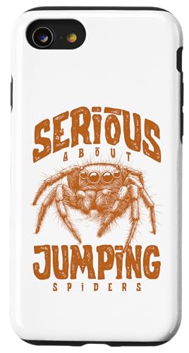 Ernsthaft mit dem Springen von Spinnen Hülle für iPhone SE (2020) / 7 / 8 von JRRTS Jumping Spider Owner Designs