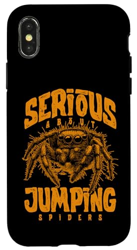 Ernsthaft mit dem Springen von Spinnen Hülle für iPhone X/XS Ernsthaft mit dem Springen von Spinnen Hülle für iPhone X/XS von JRRTS Jumping Spider Owner Designs