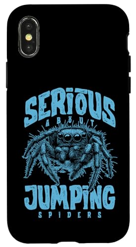 Ernsthaft mit dem Springen von Spinnen Hülle für iPhone X/XS Ernsthaft mit dem Springen von Spinnen Hülle für iPhone X/XS von JRRTS Jumping Spider Owner Designs