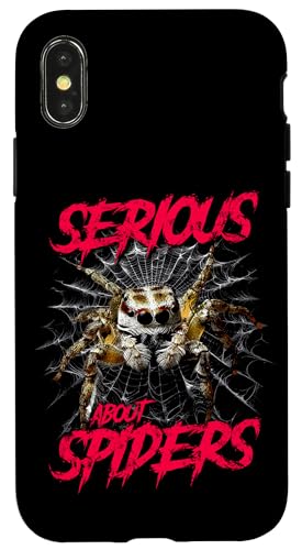 Ernsthaft mit dem Springen von Spinnen Hülle für iPhone X/XS Ernsthaft mit dem Springen von Spinnen Hülle für iPhone X/XS von JRRTS Jumping Spider Owner Designs