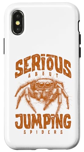 Ernsthaft mit dem Springen von Spinnen Hülle für iPhone X/XS Ernsthaft mit dem Springen von Spinnen Hülle für iPhone X/XS von JRRTS Jumping Spider Owner Designs