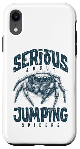 Ernsthaft mit dem Springen von Spinnen Hülle für iPhone XR Ernsthaft mit dem Springen von Spinnen Hülle für iPhone XR von JRRTS Jumping Spider Owner Designs