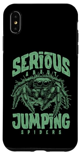 Ernsthaft mit dem Springen von Spinnen Hülle für iPhone XS Max Ernsthaft mit dem Springen von Spinnen Hülle für iPhone XS Max von JRRTS Jumping Spider Owner Designs