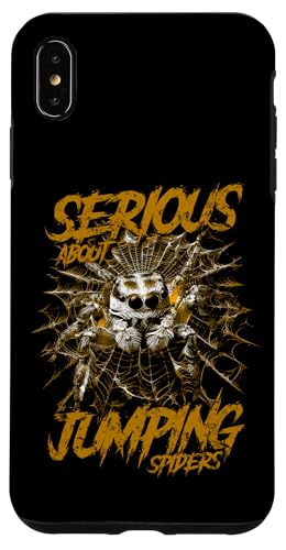 Ernsthaft mit dem Springen von Spinnen Hülle für iPhone XS Max Ernsthaft mit dem Springen von Spinnen Hülle für iPhone XS Max von JRRTS Jumping Spider Owner Designs