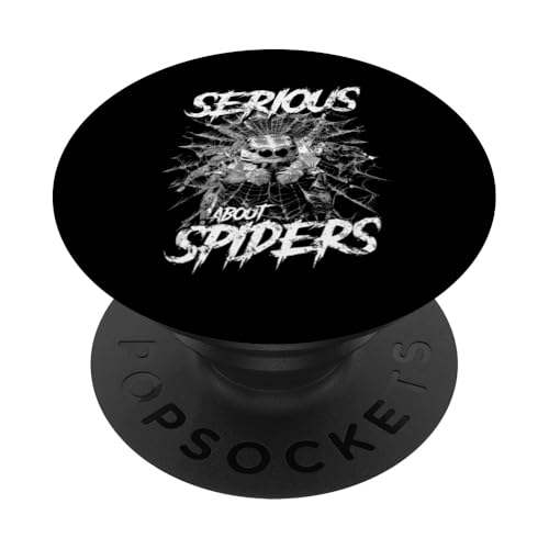 Ernsthaft mit dem Springen von Spinnen PopSockets Klebender PopGrip Ernsthaft mit dem Springen von Spinnen PopSockets Klebender PopGrip von JRRTS Jumping Spider Owner Designs