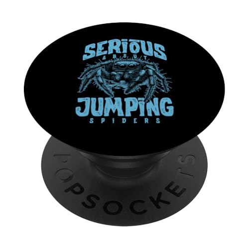 Ernsthaft mit dem Springen von Spinnen PopSockets Klebender PopGrip von JRRTS Jumping Spider Owner Designs