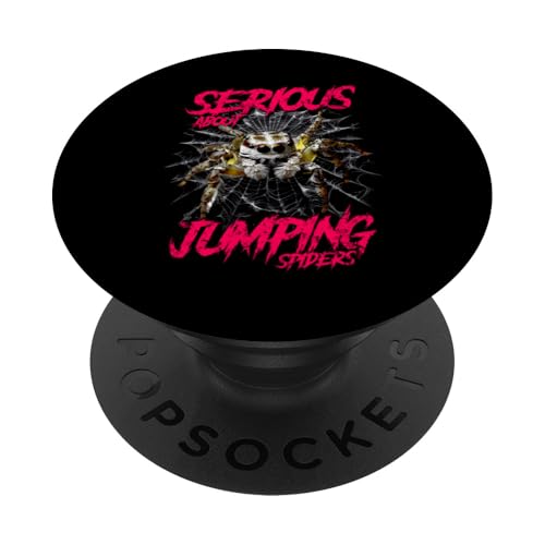 Ernsthaft mit dem Springen von Spinnen PopSockets Klebender PopGrip Ernsthaft mit dem Springen von Spinnen PopSockets Klebender PopGrip von JRRTS Jumping Spider Owner Designs