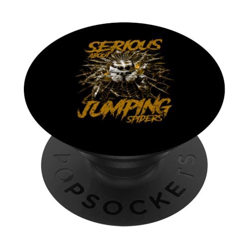 Ernsthaft mit dem Springen von Spinnen PopSockets Klebender PopGrip Ernsthaft mit dem Springen von Spinnen PopSockets Klebender PopGrip von JRRTS Jumping Spider Owner Designs