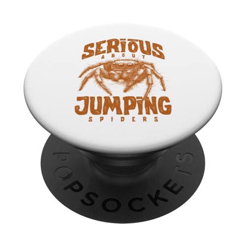 Ernsthaft mit dem Springen von Spinnen PopSockets Klebender PopGrip Ernsthaft mit dem Springen von Spinnen PopSockets Klebender PopGrip von JRRTS Jumping Spider Owner Designs