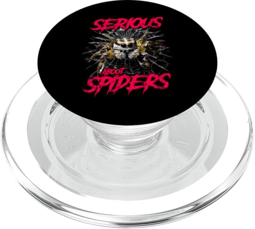 Ernsthaft mit dem Springen von Spinnen PopSockets PopGrip für MagSafe Ernsthaft mit dem Springen von Spinnen PopSockets PopGrip für MagSafe von JRRTS Jumping Spider Owner Designs