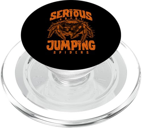 Ernsthaft mit dem Springen von Spinnen PopSockets PopGrip für MagSafe Ernsthaft mit dem Springen von Spinnen PopSockets PopGrip für MagSafe von JRRTS Jumping Spider Owner Designs