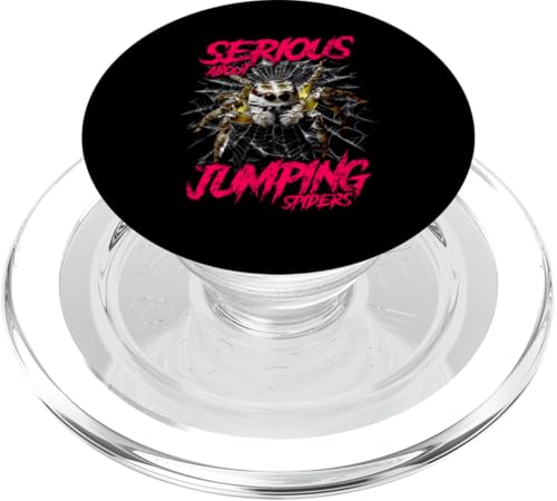 Ernsthaft mit dem Springen von Spinnen PopSockets PopGrip für MagSafe Ernsthaft mit dem Springen von Spinnen PopSockets PopGrip für MagSafe von JRRTS Jumping Spider Owner Designs