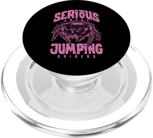 Ernsthaft mit dem Springen von Spinnen PopSockets PopGrip für MagSafe Ernsthaft mit dem Springen von Spinnen PopSockets PopGrip für MagSafe von JRRTS Jumping Spider Owner Designs