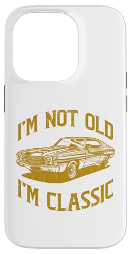 Ich bin nicht alt, ich bin klassisch, lustiger Klassiker Hülle für iPhone 14 Pro von JRRTS Klassiker -Autobesitzer Designs