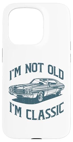 Ich bin nicht alt, ich bin klassisch, lustiger Klassiker Hülle für iPhone 15 Pro Ich bin nicht alt, ich bin klassisch, lustiger Klassiker Hülle für iPhone 15 Pro von JRRTS Klassiker -Autobesitzer Designs
