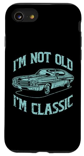 Ich bin nicht alt, ich bin klassisch, lustiger Klassiker Hülle für iPhone SE (2020) / 7 / 8 von JRRTS Klassiker -Autobesitzer Designs