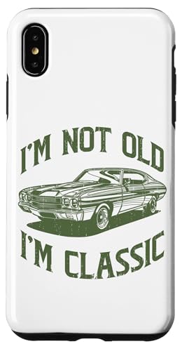 Ich bin nicht alt, ich bin klassisch, lustiger Klassiker Hülle für iPhone XS Max Ich bin nicht alt, ich bin klassisch, lustiger Klassiker Hülle für iPhone XS Max von JRRTS Klassiker -Autobesitzer Designs