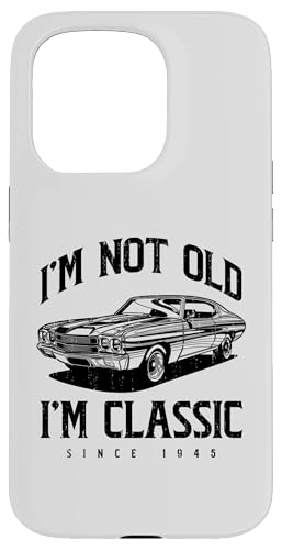 Ich bin nicht alt. Ich bin klassisch, lustiger Klassiker Hülle für iPhone 15 Pro Ich bin nicht alt. Ich bin klassisch, lustiger Klassiker Hülle für iPhone 15 Pro von JRRTS Klassiker -Autobesitzer Designs