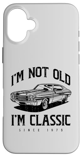 Ich bin nicht alt. Ich bin klassisch, lustiger Klassiker Hülle für iPhone 16 Plus von JRRTS Klassiker -Autobesitzer Designs
