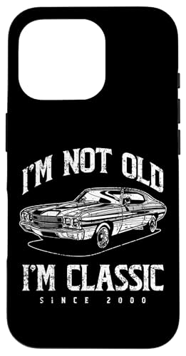 Ich bin nicht alt. Ich bin klassisch, lustiger Klassiker Hülle für iPhone 16 Pro Ich bin nicht alt. Ich bin klassisch, lustiger Klassiker Hülle für iPhone 16 Pro von JRRTS Klassiker -Autobesitzer Designs