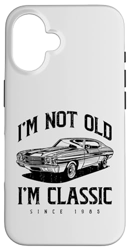 Ich bin nicht alt. Ich bin klassisch, lustiger Klassiker Hülle für iPhone 16 Ich bin nicht alt. Ich bin klassisch, lustiger Klassiker Hülle für iPhone 16 von JRRTS Klassiker -Autobesitzer Designs