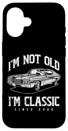 Ich bin nicht alt. Ich bin klassisch, lustiger Klassiker Hülle für iPhone 16 Ich bin nicht alt. Ich bin klassisch, lustiger Klassiker Hülle für iPhone 16 von JRRTS Klassiker -Autobesitzer Designs