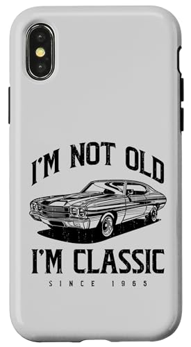 Ich bin nicht alt. Ich bin klassisch, lustiger Klassiker Hülle für iPhone X/XS Ich bin nicht alt. Ich bin klassisch, lustiger Klassiker Hülle für iPhone X/XS von JRRTS Klassiker -Autobesitzer Designs