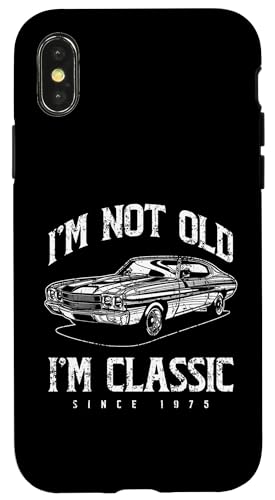 Ich bin nicht alt. Ich bin klassisch, lustiger Klassiker Hülle für iPhone X/XS Ich bin nicht alt. Ich bin klassisch, lustiger Klassiker Hülle für iPhone X/XS von JRRTS Klassiker -Autobesitzer Designs