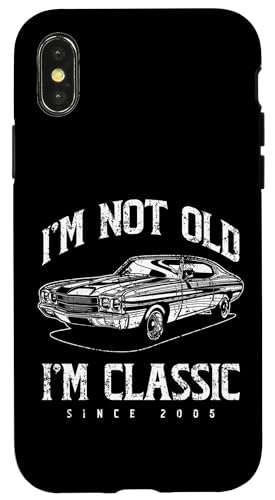 Ich bin nicht alt. Ich bin klassisch, lustiger Klassiker Hülle für iPhone X/XS Ich bin nicht alt. Ich bin klassisch, lustiger Klassiker Hülle für iPhone X/XS von JRRTS Klassiker -Autobesitzer Designs