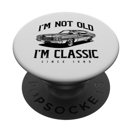 Ich bin nicht alt. Ich bin klassisch, lustiger Klassiker PopSockets Klebender PopGrip Ich bin nicht alt. Ich bin klassisch, lustiger Klassiker PopSockets Klebender PopGrip von JRRTS Klassiker -Autobesitzer Designs