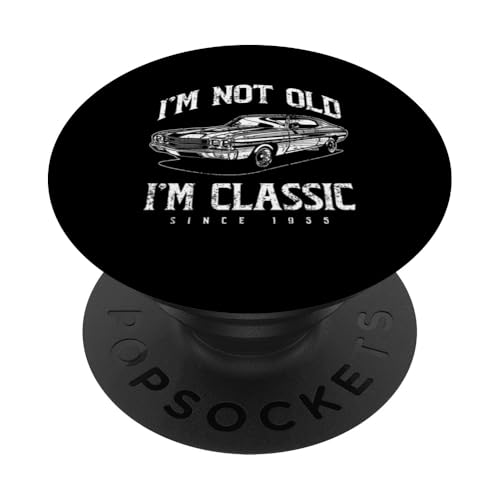 Ich bin nicht alt. Ich bin klassisch, lustiger Klassiker PopSockets Klebender PopGrip Ich bin nicht alt. Ich bin klassisch, lustiger Klassiker PopSockets Klebender PopGrip von JRRTS Klassiker -Autobesitzer Designs