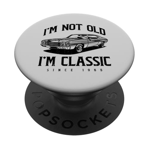 Ich bin nicht alt. Ich bin klassisch, lustiger Klassiker PopSockets Klebender PopGrip Ich bin nicht alt. Ich bin klassisch, lustiger Klassiker PopSockets Klebender PopGrip von JRRTS Klassiker -Autobesitzer Designs