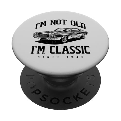 Ich bin nicht alt. Ich bin klassisch, lustiger Klassiker PopSockets Klebender PopGrip Ich bin nicht alt. Ich bin klassisch, lustiger Klassiker PopSockets Klebender PopGrip von JRRTS Klassiker -Autobesitzer Designs