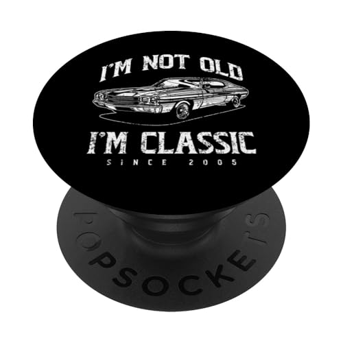 Ich bin nicht alt. Ich bin klassisch, lustiger Klassiker PopSockets Klebender PopGrip Ich bin nicht alt. Ich bin klassisch, lustiger Klassiker PopSockets Klebender PopGrip von JRRTS Klassiker -Autobesitzer Designs
