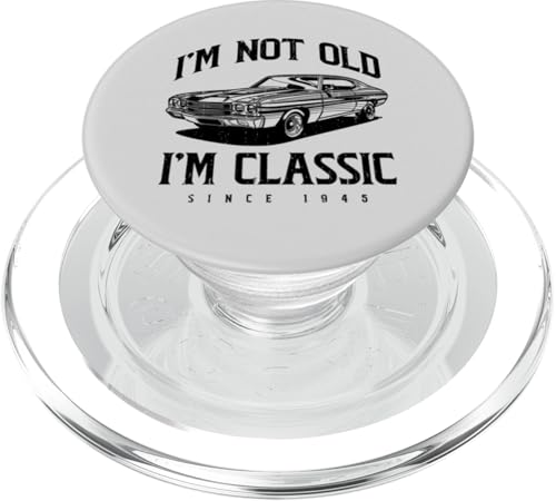 Ich bin nicht alt. Ich bin klassisch, lustiger Klassiker PopSockets PopGrip für MagSafe Ich bin nicht alt. Ich bin klassisch, lustiger Klassiker PopSockets PopGrip für MagSafe von JRRTS Klassiker -Autobesitzer Designs