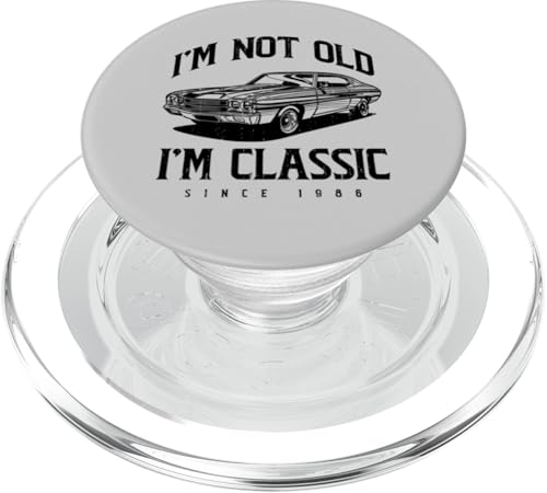 Ich bin nicht alt. Ich bin klassisch, lustiger Klassiker PopSockets PopGrip für MagSafe Ich bin nicht alt. Ich bin klassisch, lustiger Klassiker PopSockets PopGrip für MagSafe von JRRTS Klassiker -Autobesitzer Designs