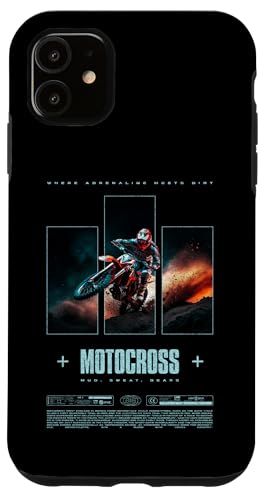 Motocross Dirt Bike Rider Modern Motorrad Hülle für iPhone 11 Motocross Dirt Bike Rider Modern Motorrad Hülle für iPhone 11 von JRRTS Motorraddesigns