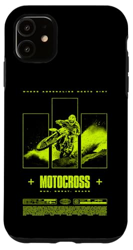 Motocross Dirt Bike Rider Modern Motorrad Hülle für iPhone 11 Motocross Dirt Bike Rider Modern Motorrad Hülle für iPhone 11 von JRRTS Motorraddesigns