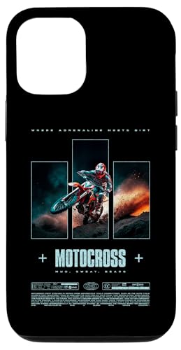 Motocross Dirt Bike Rider Modern Motorrad Hülle für iPhone 12/12 Pro Motocross Dirt Bike Rider Modern Motorrad Hülle für iPhone 12/12 Pro von JRRTS Motorraddesigns