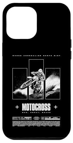 Motocross Dirt Bike Rider Modern Motorrad Hülle für iPhone 12 Pro Max von JRRTS Motorraddesigns