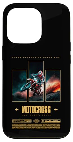 Motocross Dirt Bike Rider Modern Motorrad Hülle für iPhone 13 Pro Motocross Dirt Bike Rider Modern Motorrad Hülle für iPhone 13 Pro von JRRTS Motorraddesigns