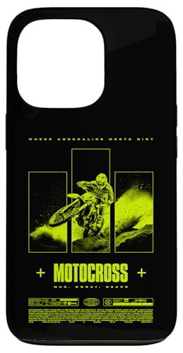 Motocross Dirt Bike Rider Modern Motorrad Hülle für iPhone 13 Pro Motocross Dirt Bike Rider Modern Motorrad Hülle für iPhone 13 Pro von JRRTS Motorraddesigns